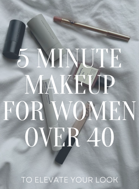 5 Minute Makeup For Over 40