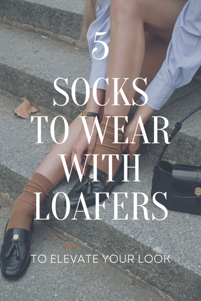 5 Chic Socks to Wear With Loafers