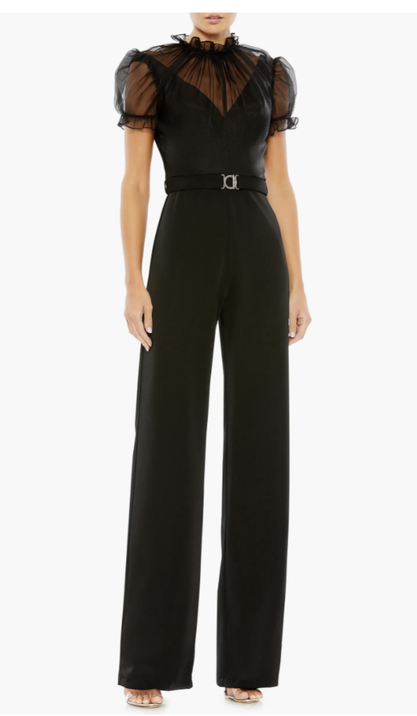 Office Black Jumpsuit Outfits