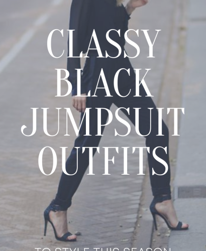 Black Jumpsuit Outfits