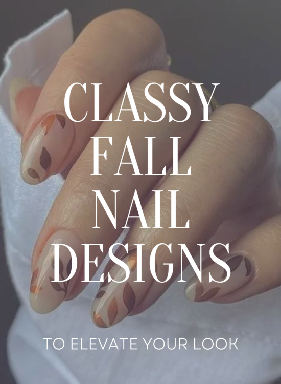 Classy Fall Nail Designs