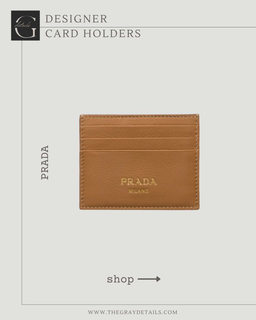 Prada Leather Prada Leather Card Holder