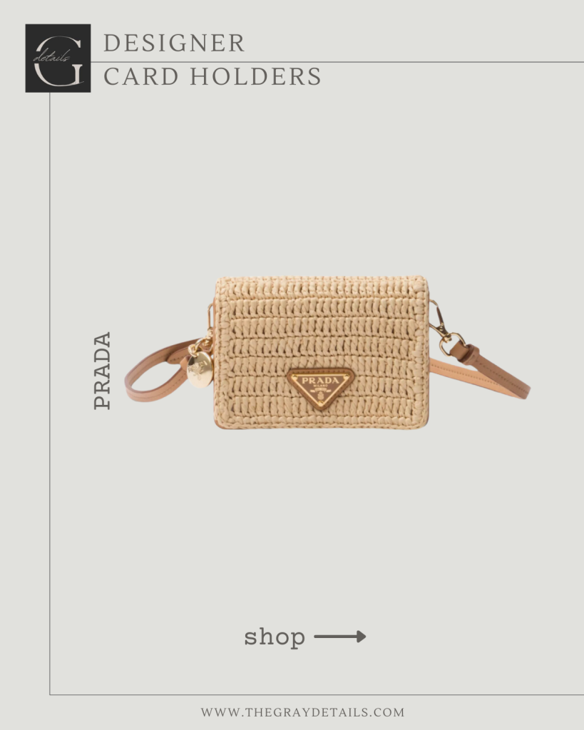 Prada Crochet Best Designer Card Holders