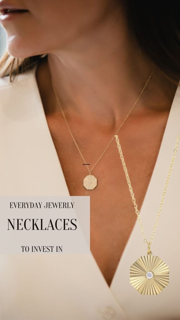 Fluted Octagonal Necklace