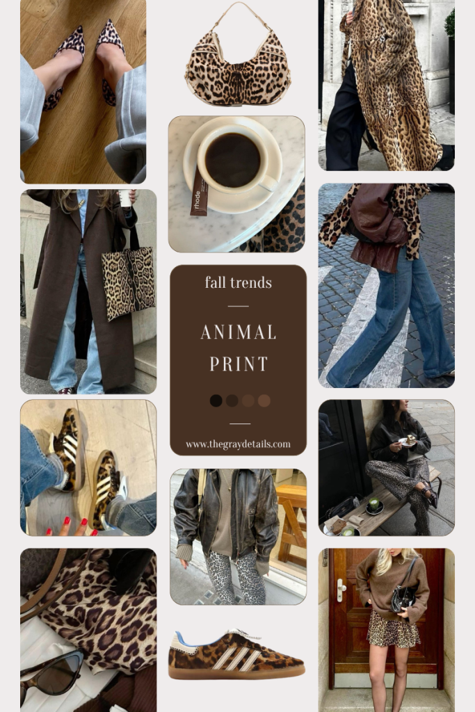 Animal Print fall fashion