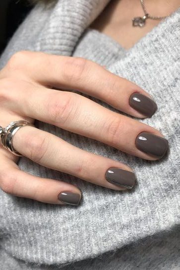 Moody Gray Nail Polish