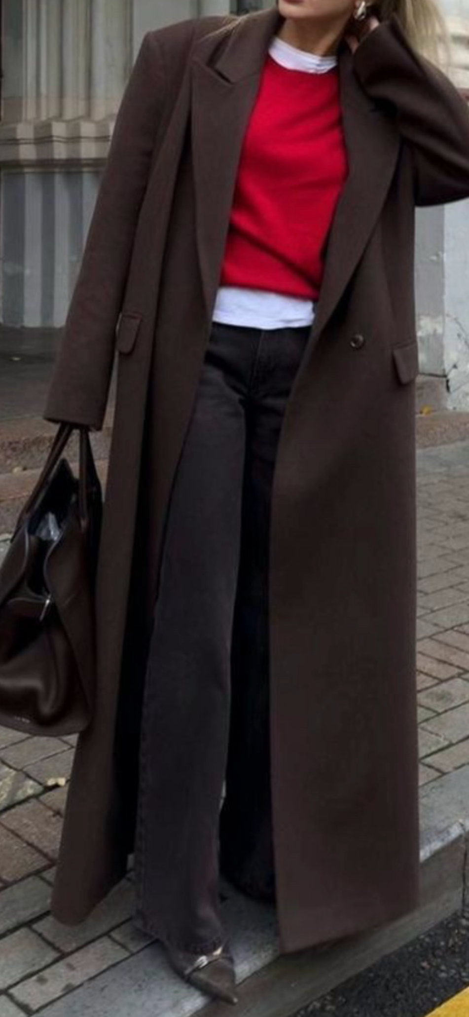 Brown Coat Outfits