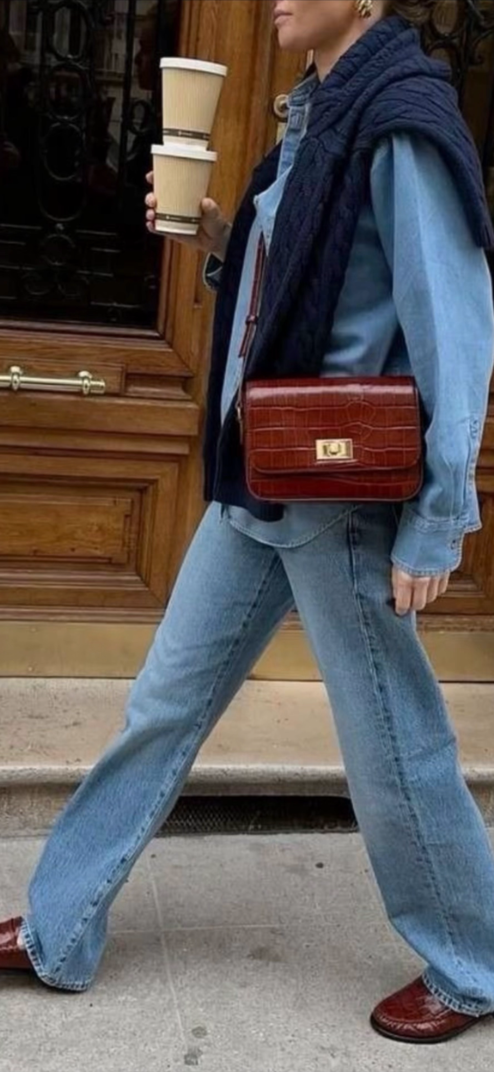 Touch of Denim Fall Outfit Idea