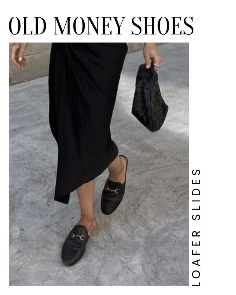leather Slide Loafers