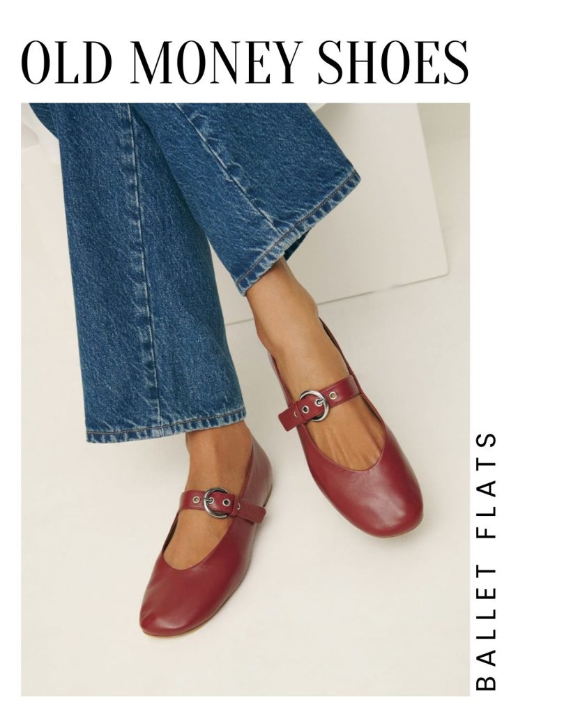 Classic Ballet Flats old money shoes