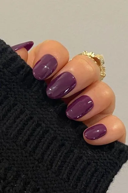 Plum Purple Nail Ideas