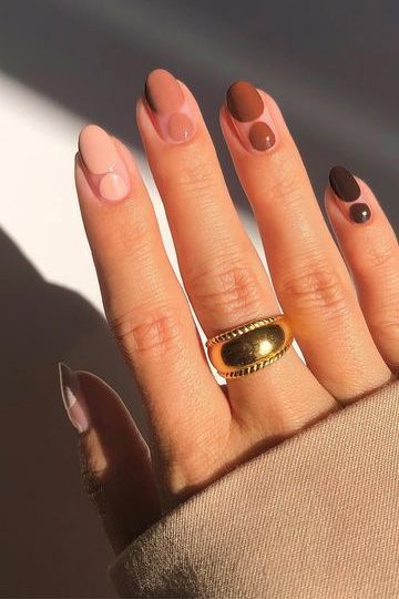 Negative Space Nails