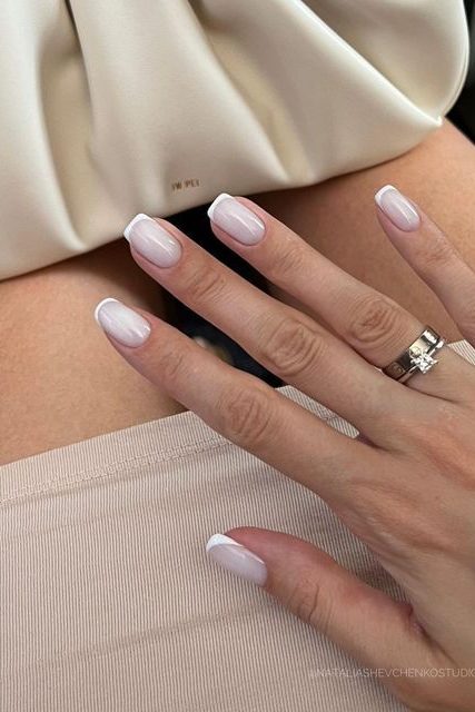 milky Winter Nail Trends