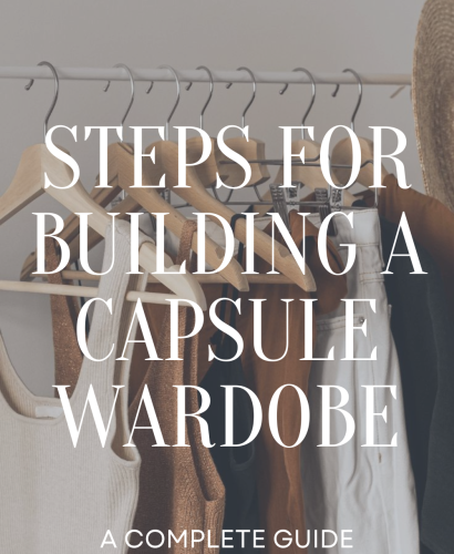 steps for building a capsule wardrobe