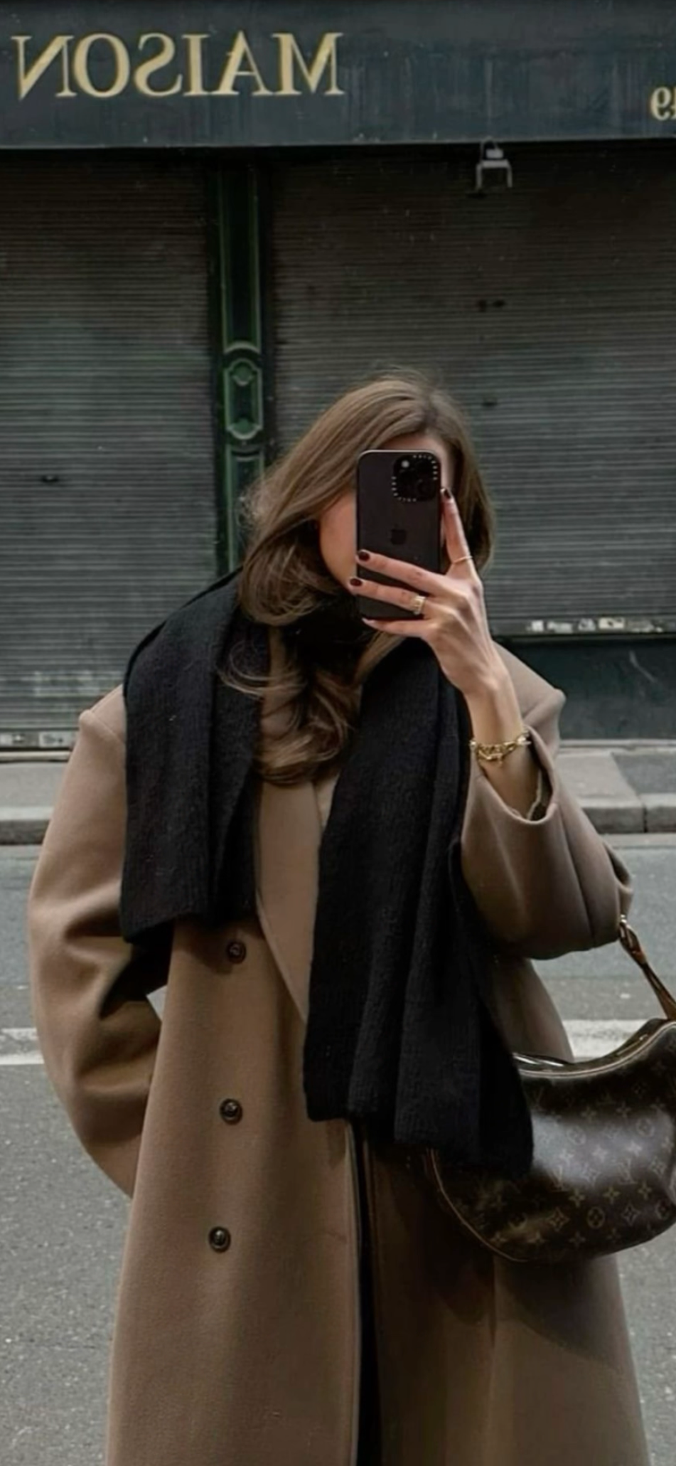 Fall With Scarves