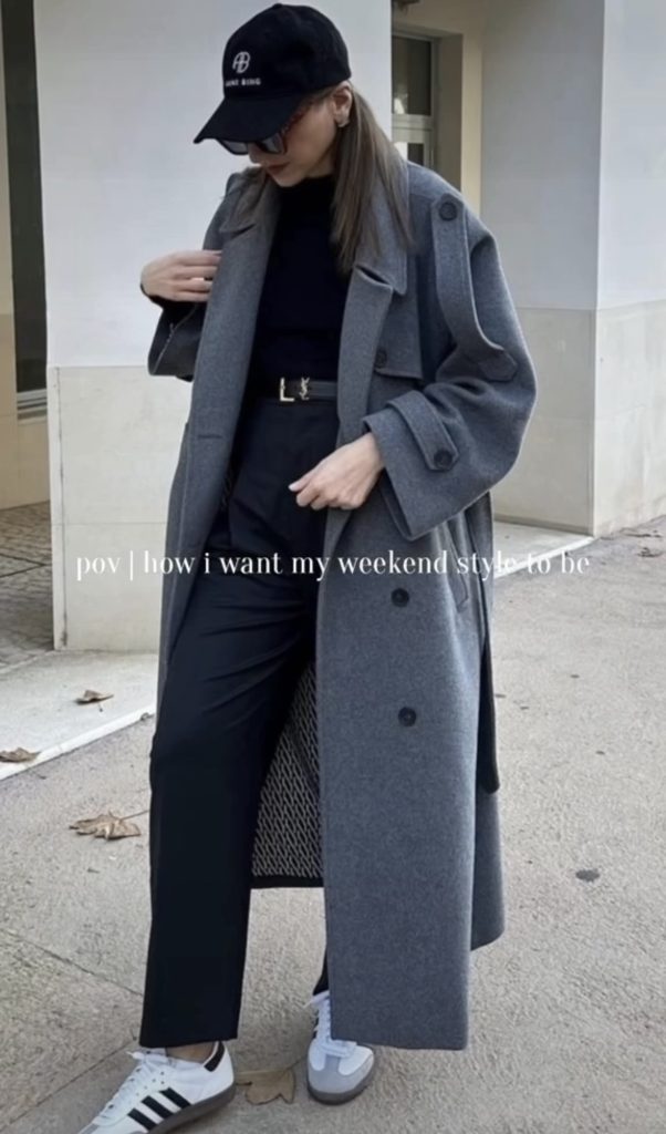 pea coat fall outfit
