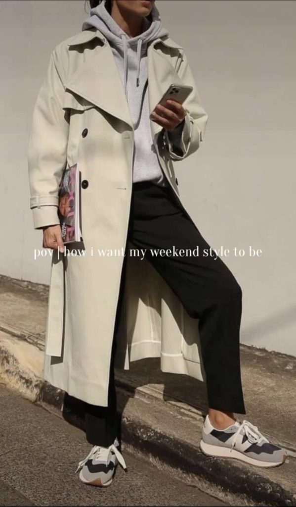 layer with a trench coat