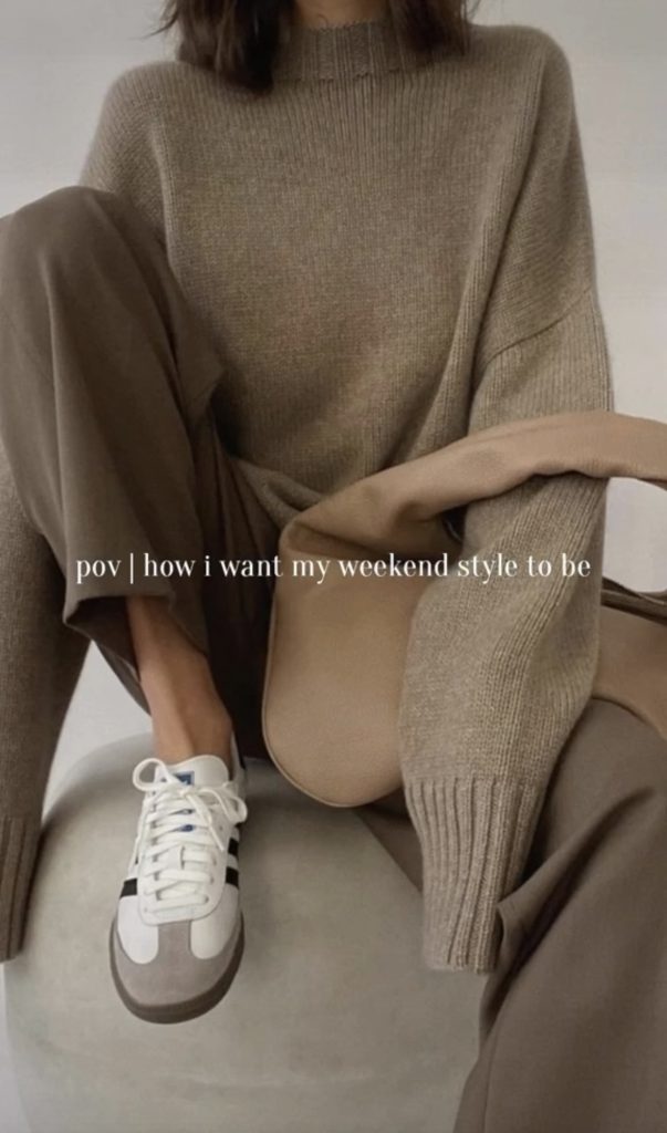 Monochrome Autumn Weekend Style Outfit Ideas