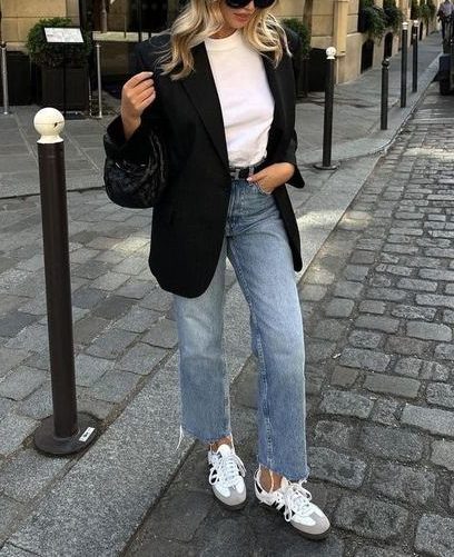  jeans and a blazer