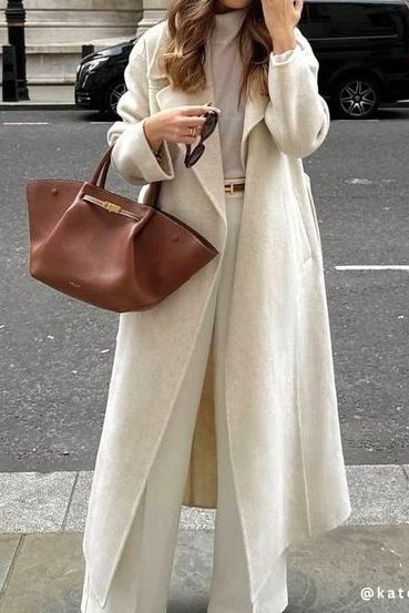 Long coat outfit
