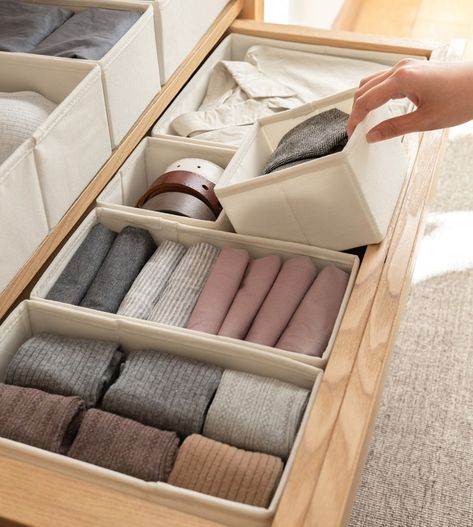 Drawer Dividers | How to Organize Walk-in Wardrobe