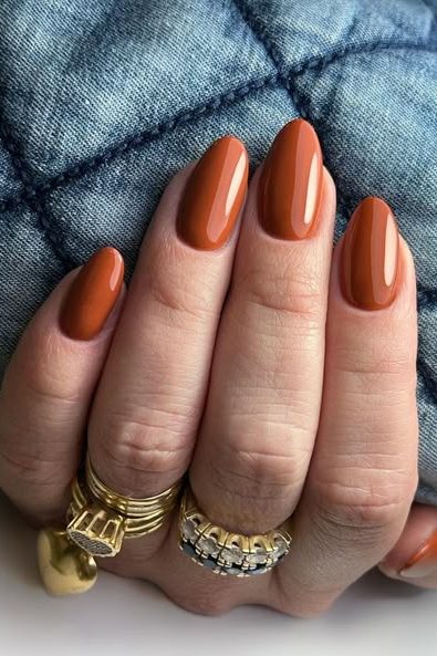 burnt orange Nail ideas