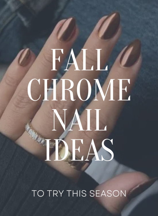 Fall Chrome Nail Colors