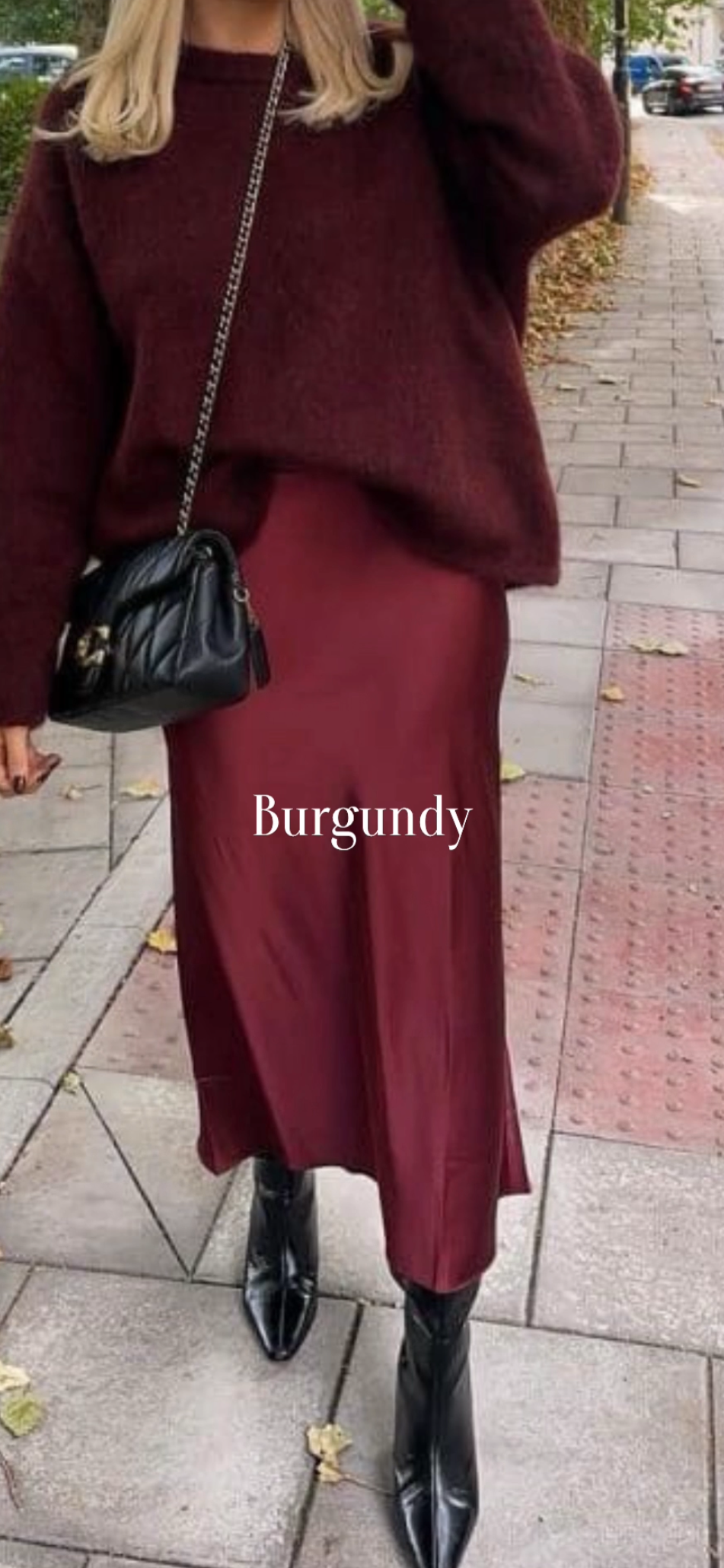 Burgundy Neutral Color Trends