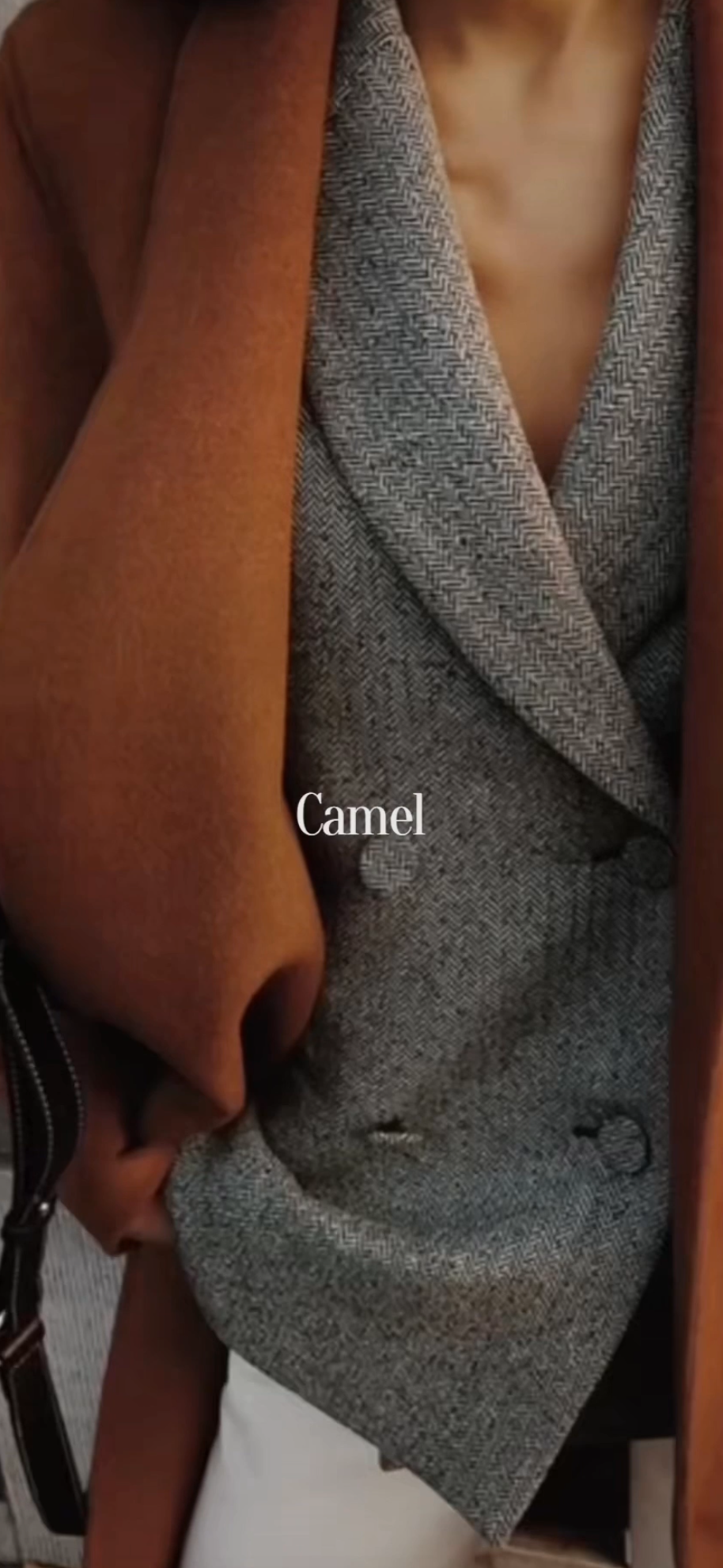 Camel coat fall capsule