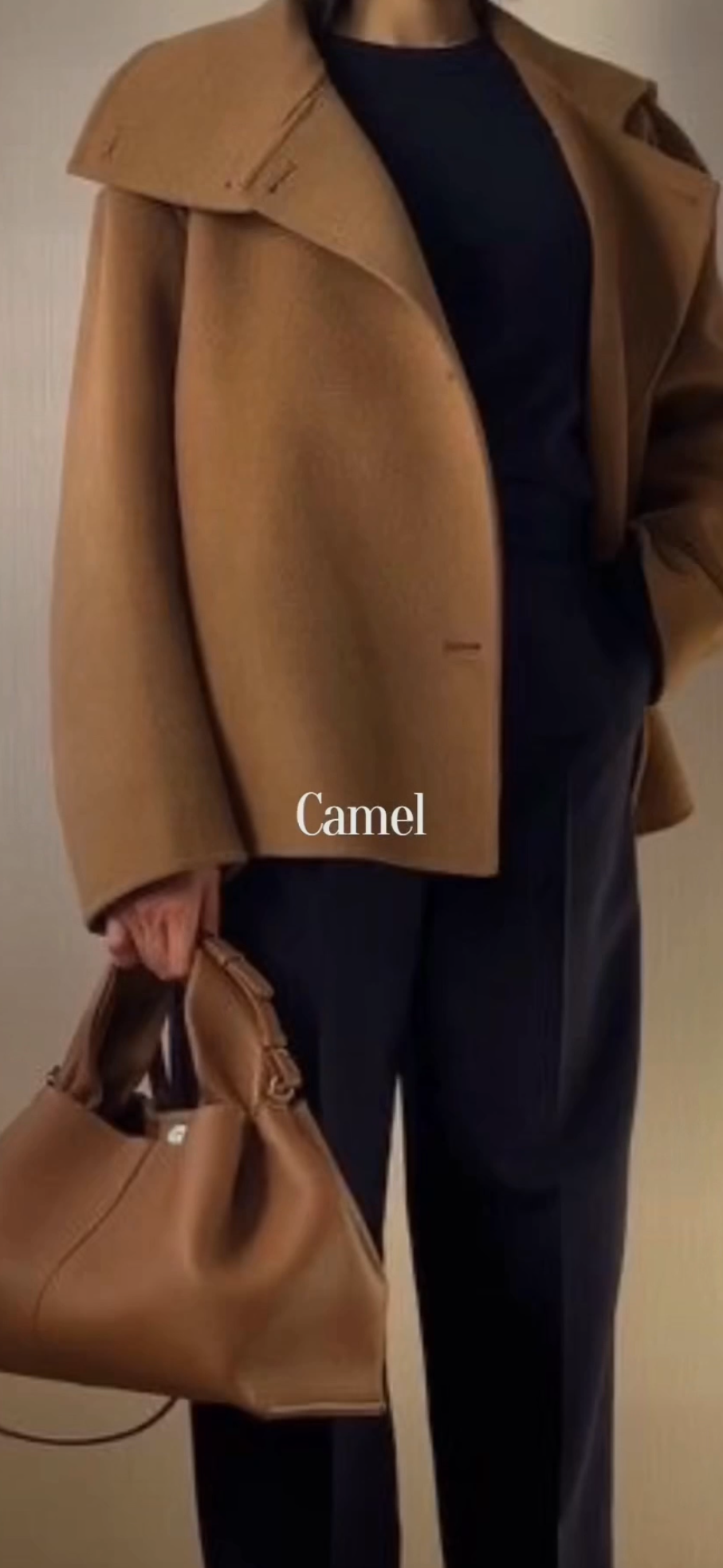 Camel Coat Neutral Color Trends