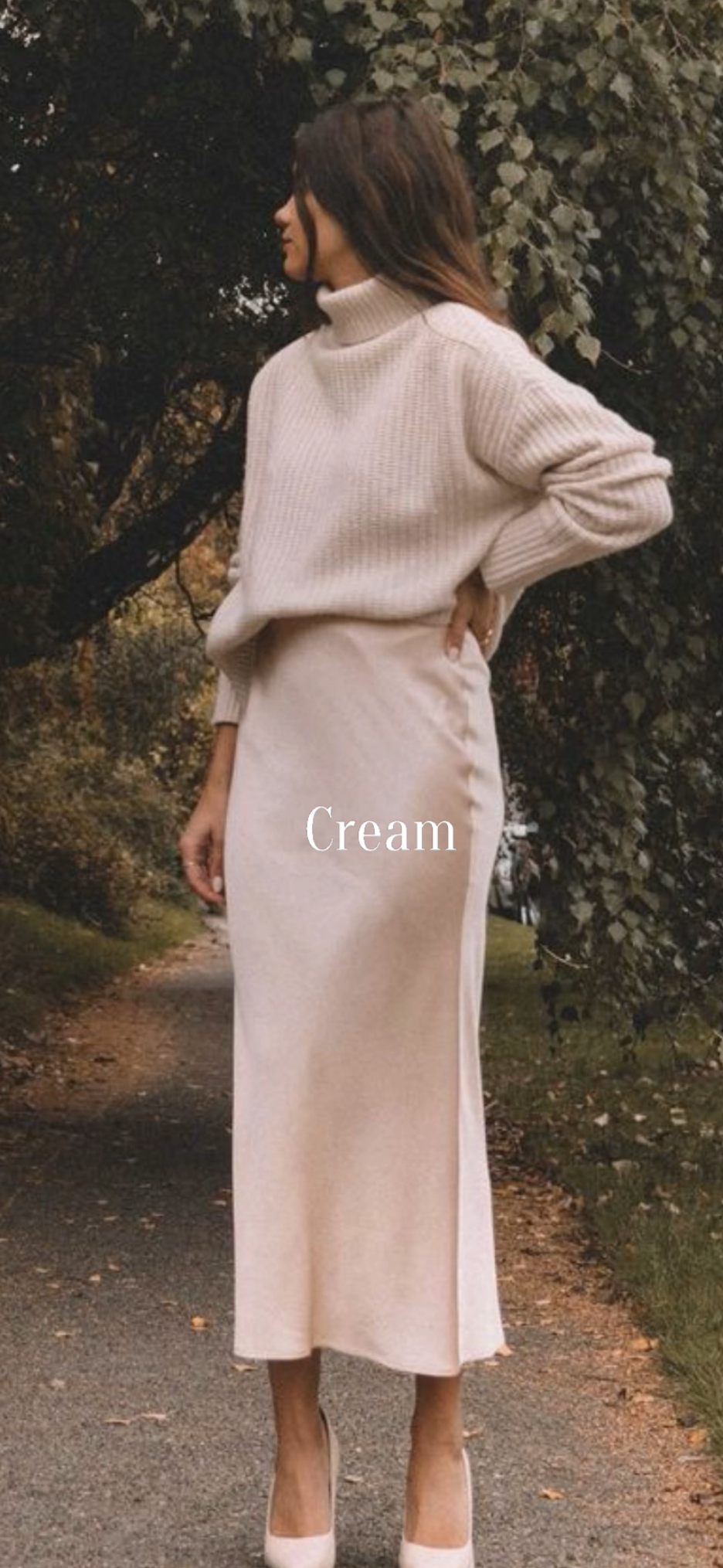 Cream Neutral Fall fashion