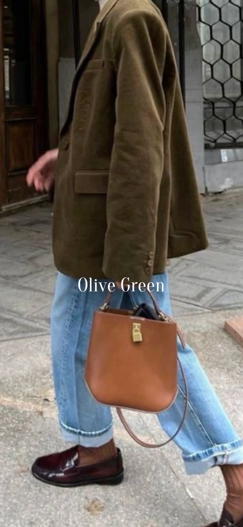 Olive Green fall wardrobe