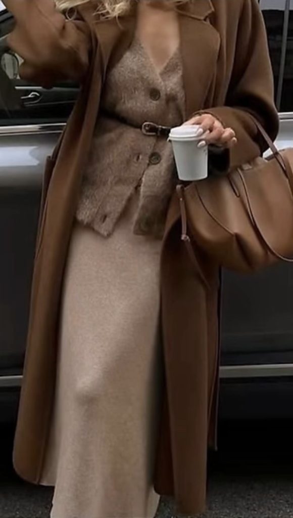 Wool Skirt Outfit idea
