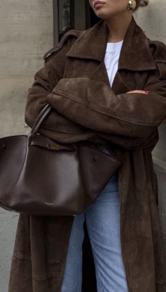 Chocolate Brown Fall wardrobe