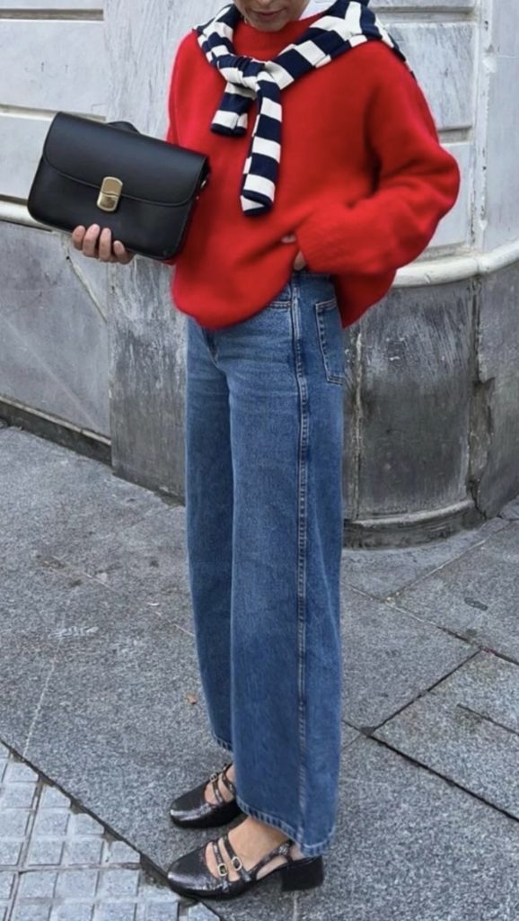 Striped Sweater Paris Fall Outfits