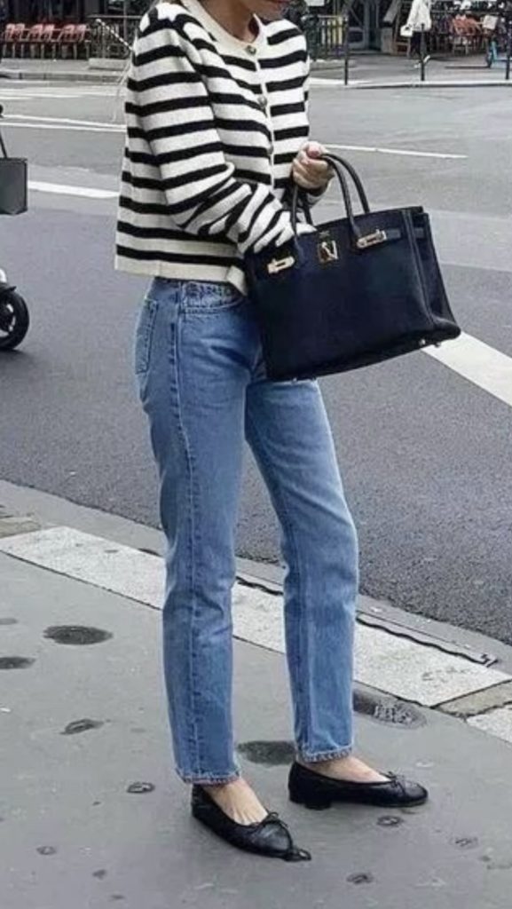 Striped Sweater Paris Fall Outfits