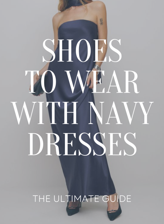 What Color Shoes to Wear With Navy Dress