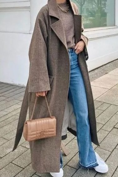 Peacoat with Jeans