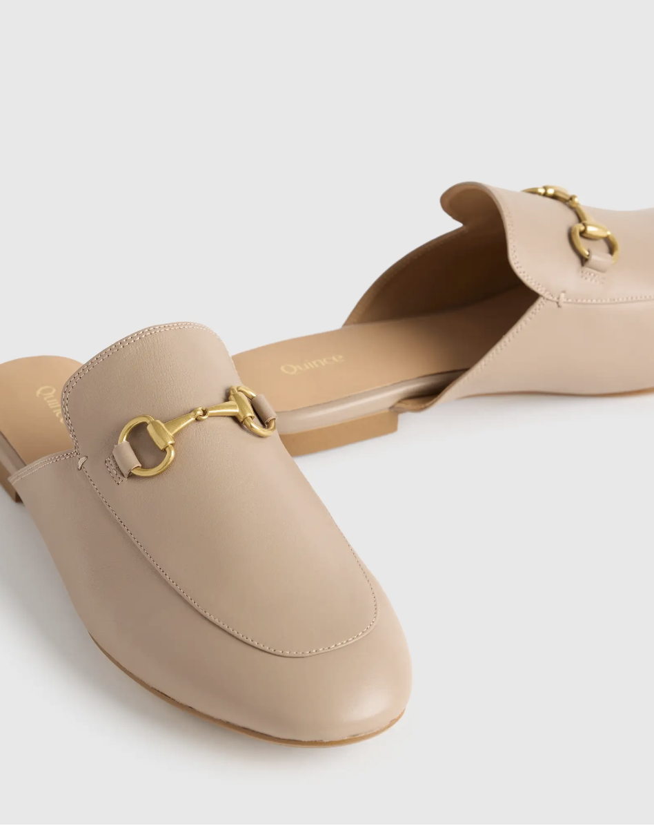 Quince Italian Leather Horsebit Loafer