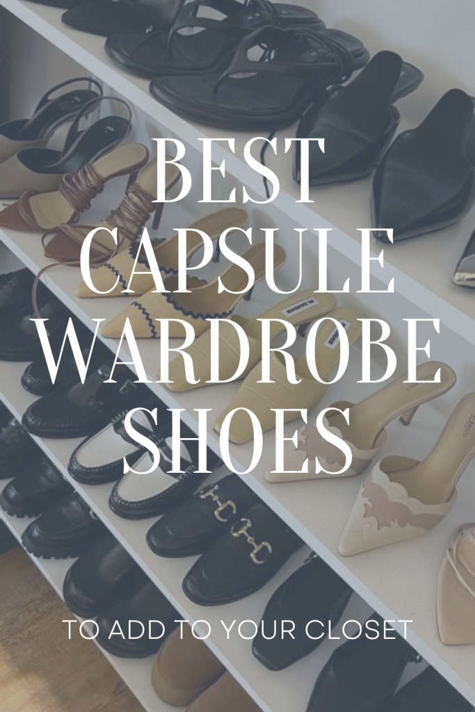 Best Capsule Wardrobe shoes