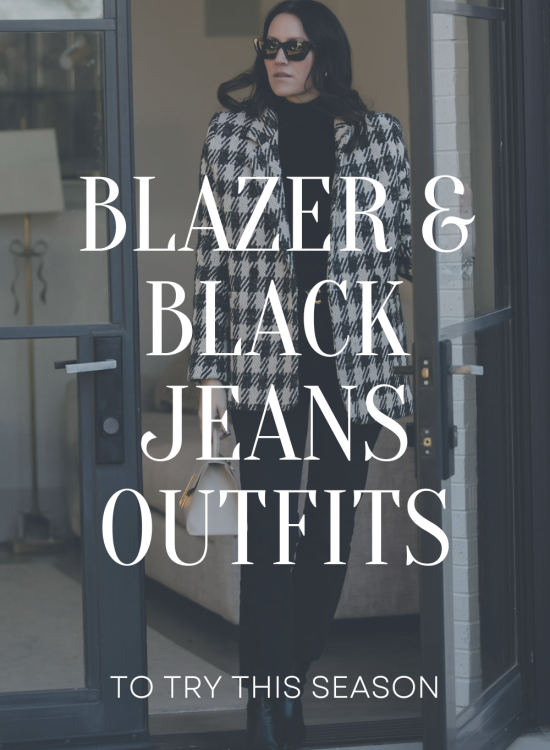 Blazers to Wear With Black Jeans