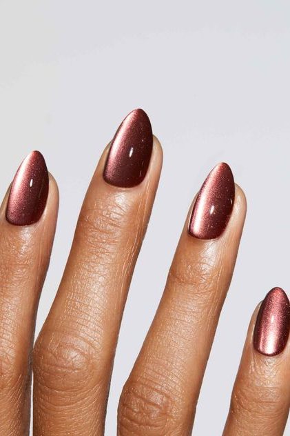 Velvet Burgundy Nails