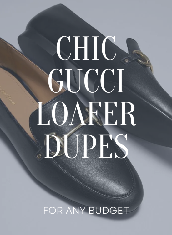 Chic Gucci Loafer Dupe
