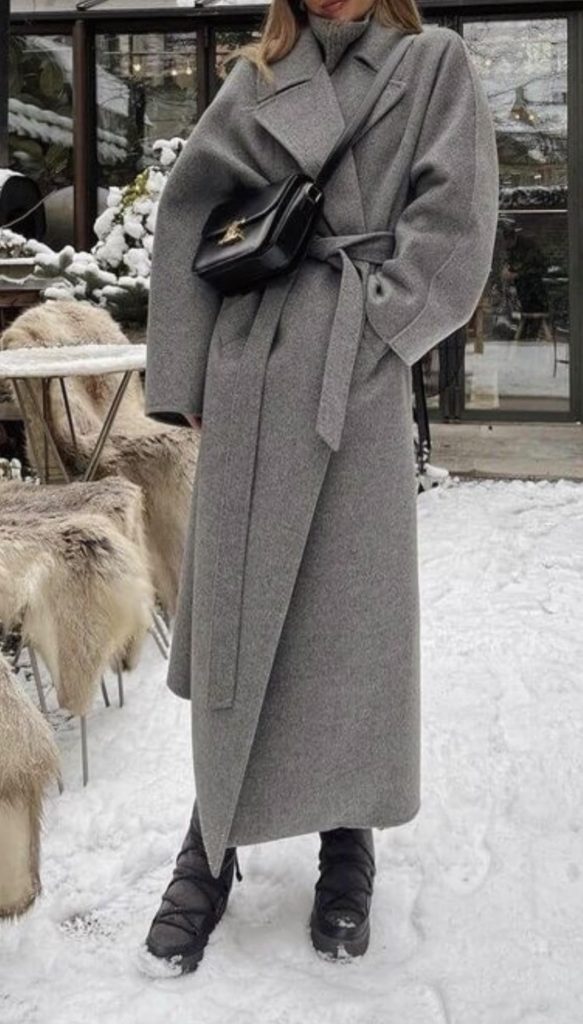 Winter Coat Chic December Outfits