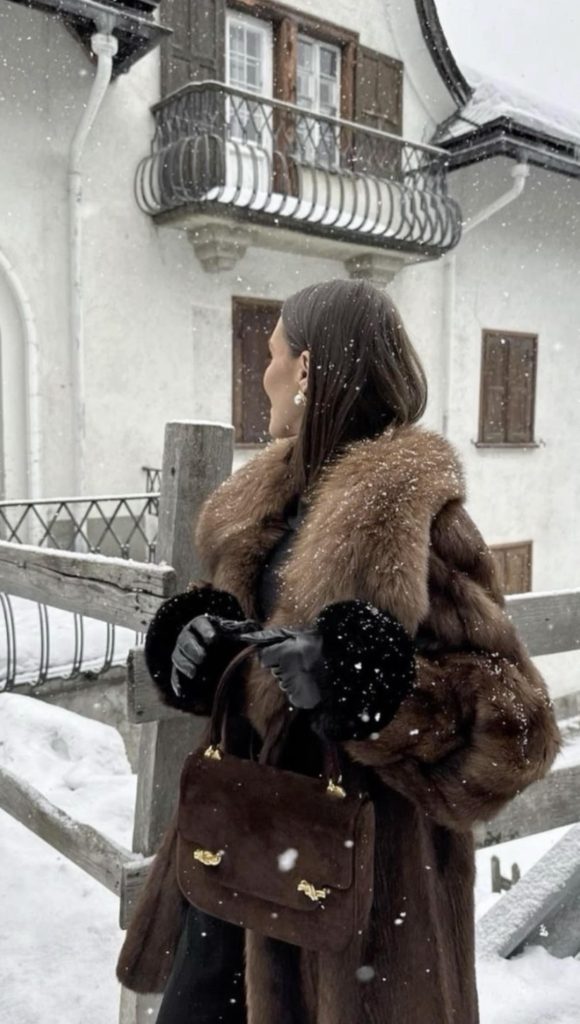 Fur Coat Chic December Outfits