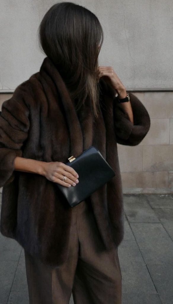 Fur Coat Chic December Outfits