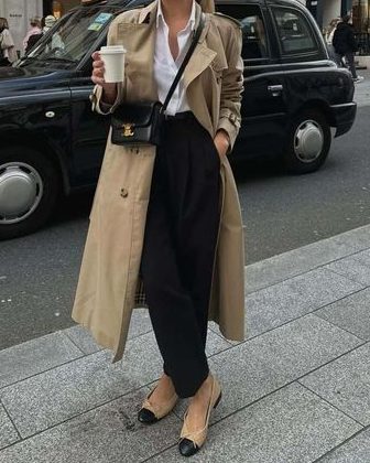 Trench Coat Look French Girl Style