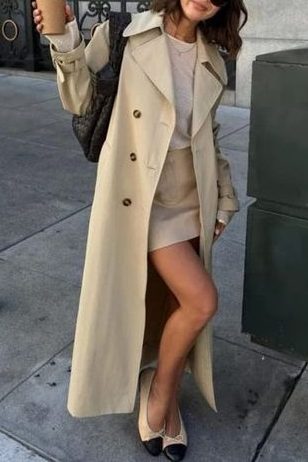 Trench Coat Look French Girl Style