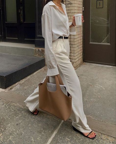 High-Waisted Trousers French inspo