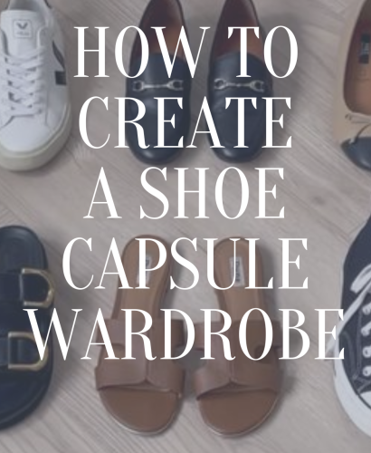 How to Create a Shoe Capsule Wardrobe